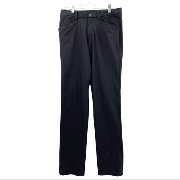 Lululemon Classic ABC Pants Black Mens 32/30 - Picture 2 of 5